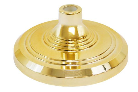 8 ft Aluminum Flagpole, Silver, Indoor Use with Classic Ball Topper and Base