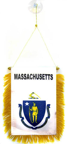 Massachusetts Mini Banner