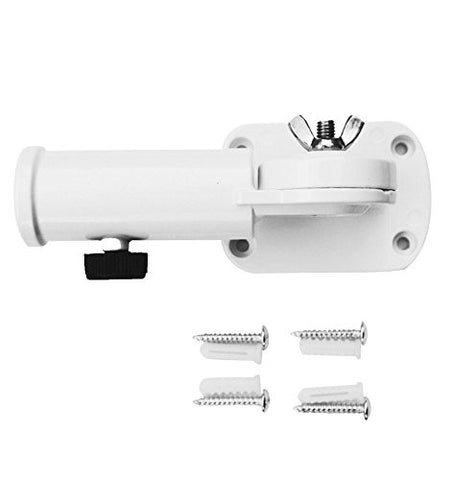 Adjustable Flagpole Bracket, Heavy Duty Aluminum, 1"