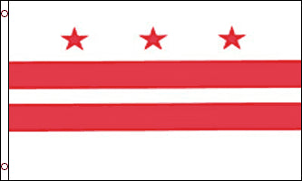  washington dc flag 3x5ft poly
