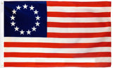 BETSY ROSS USA EMBROIDERED FLAG 3X5